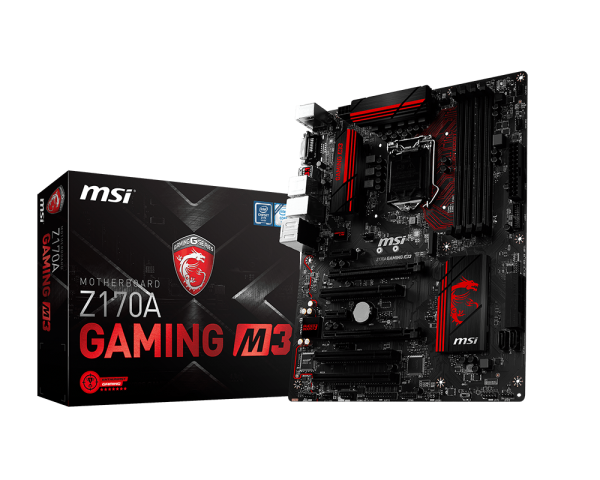 MSI Motherboard Z170A GAMING M3